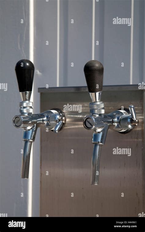 Beer Taps Beer Pump Stock Photo Alamy