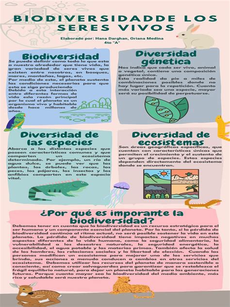 Biodiversidad De Los Seres Vivos Pdf Biodiversidad Ecosistema