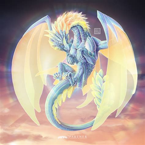 Artstation Elder Prismatic Dragon Aurene
