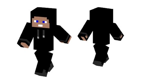 Black Hoodie Skin Minecraft Skins