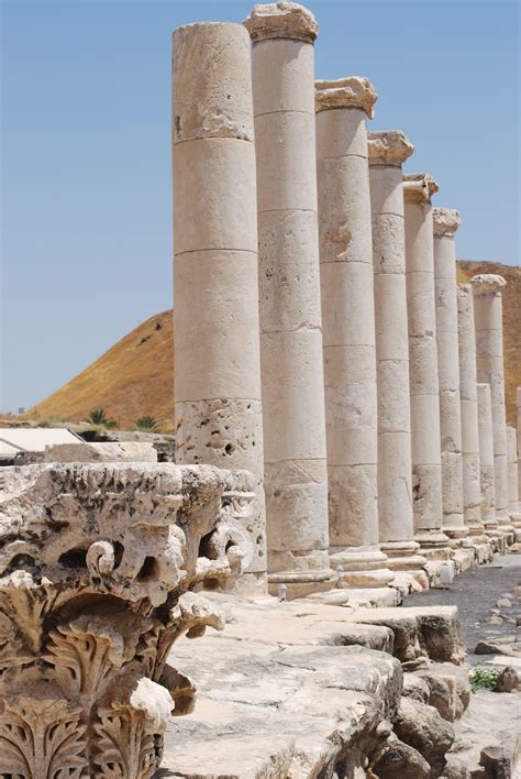 Ancient, Roman ruins/Israel | Ancient israel, Ancient ruins, Ancient cities