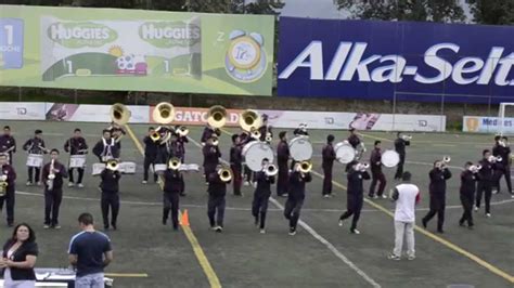 Tigers Marching Band Liceo Minerva Clasificatoria Bmg 2014 Youtube