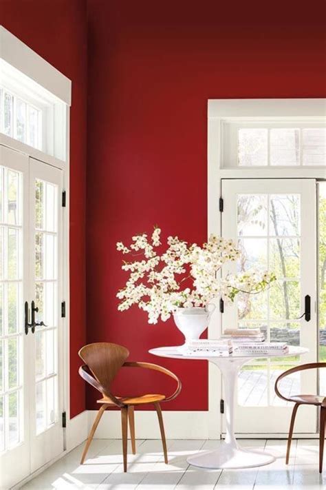 Pin By Wall Design And Ideas 2019 On Look Living Room Red Paint Colors