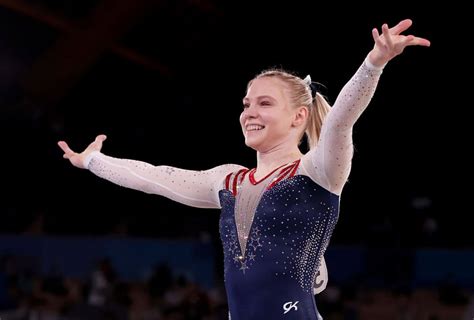 2021 Olympics American Jade Carey Wins Gold In Womens Gymnastics Floor Event The Athletic