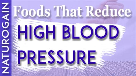 10 Foods That Reduce High Blood Pressure Hypertension Naturally