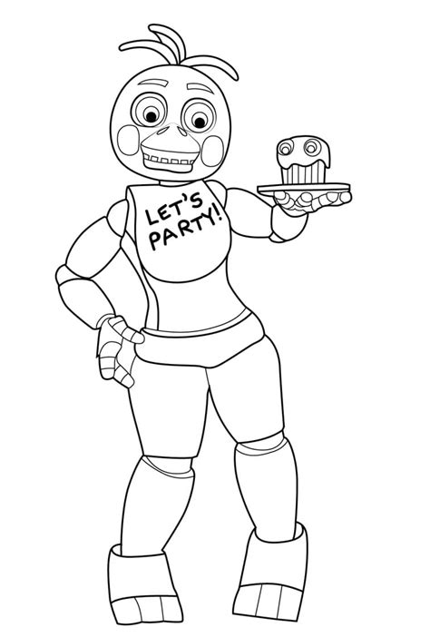 Fnaf Coloring Pages Printable Fnaf Coloring Pages Super Coloring My