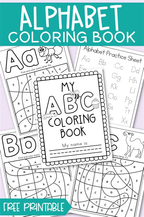 Free Alphabet Coloring Pages For Kids