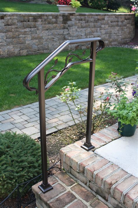 Railing for Small Steps or Walkways- Safety without compromising style ...