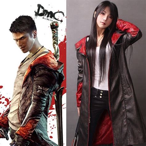 Devil May Cry 5 Dmc 5 Dante Cosplay Costume Coat Jacket In Game