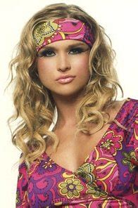 A lot of hippies and free spirits wore bands that wrapped around their forehead to the back of their head. Hairstyle For You: Retro Clothing