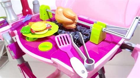 Para elegir los mejores juegos educativos para niños de seis años, conviene conocer qué actividades suelen realizar los niños y niñas a esta edad. Cocina Asador Parrilla Bbq De Juguete Para Niñas Luces Y ...