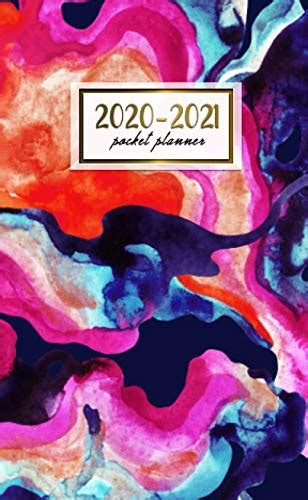 2020 2021 Pocket Planner 2 Year Pocket Monthly Organizer And Calendar