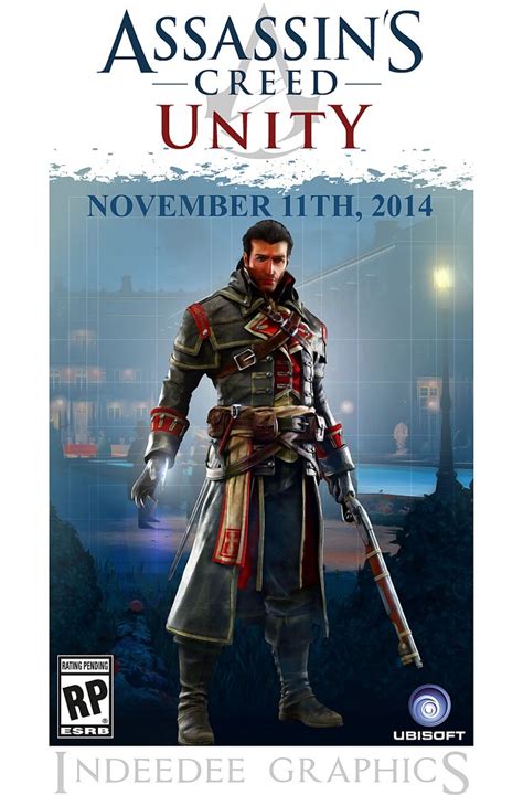 Assassins Creed Unity By Indeedee Graphics On Deviantart Assassins