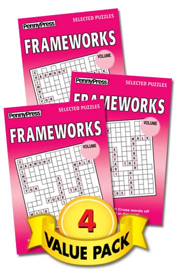 Frameworks Value Pack Penny Dell Puzzles