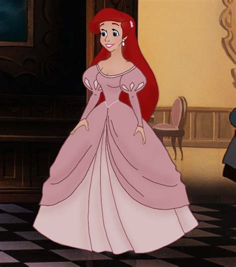 Little Mermaid Ariel Pink Dress Ariel Pink Dress Disney Princess