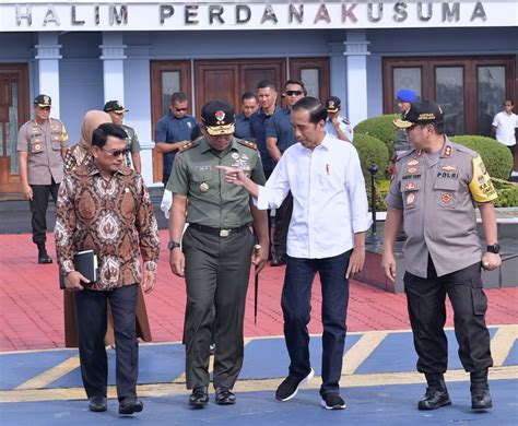 Presiden Jokowi Dan Ibu Negara Kunjungan Kerja Ke Kepulauan Bangka