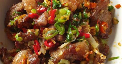 Dendeng refers to thinly sliced dried meat in indonesian cuisine. Resep Ayam Bumbu Dendeng - Surasmi Z