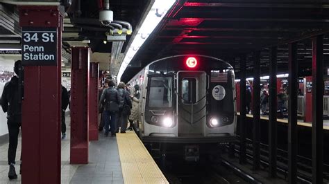 Mta New York City Subway Euclid Avenue Bound R179 C Local Train 34