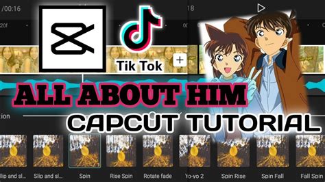 Capcut Tutorial All About Him Youtube