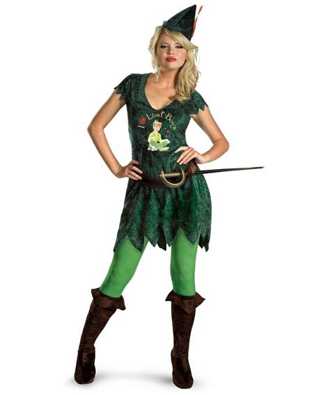 Ladies License Disney Peter Pan Costume Peter Pan Costume Peter Pan