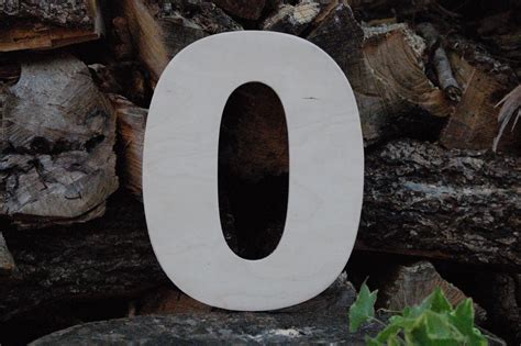 Unfinished 10 Inch Wooden Numberwood Number Etsy
