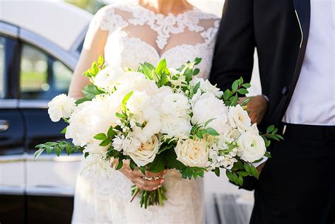 Bridal Bouquet Breakdown Featuring White Peonies White Ranunculus