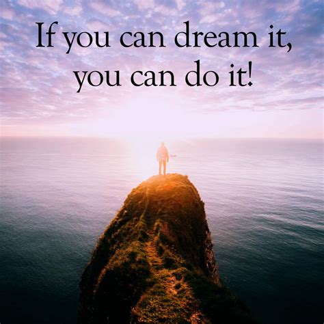 If You Can Dream It You Can Do It Tomorrow English
