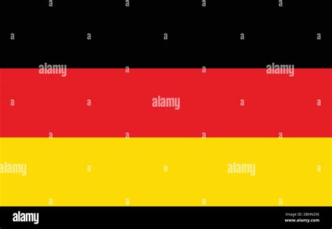 Germany Flag Vector Graphic Rectangle German Flag Illustration
