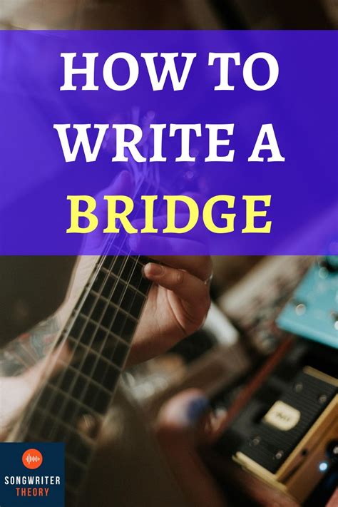 A typical song structure includes a verse, chorus, and bridge in the following arrangement: How To Write A Bridge - Songwriter Theory | Writing songs ...