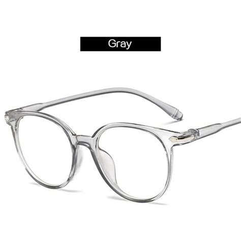 yooske clear fake glasses men vintage round optical eye glasses frames