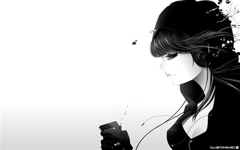 Pin By Beatriz Ad On Art 2 Girl With Headphones Anime Manga Girl