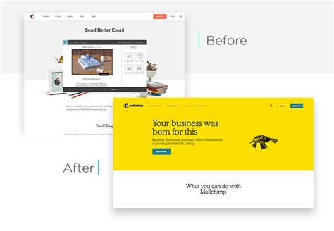 5 Excellent Website Redesigns Before And After Justinmind