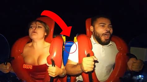 Slingshot Ride Girl Fail Compilation Funny And Shocking Moments