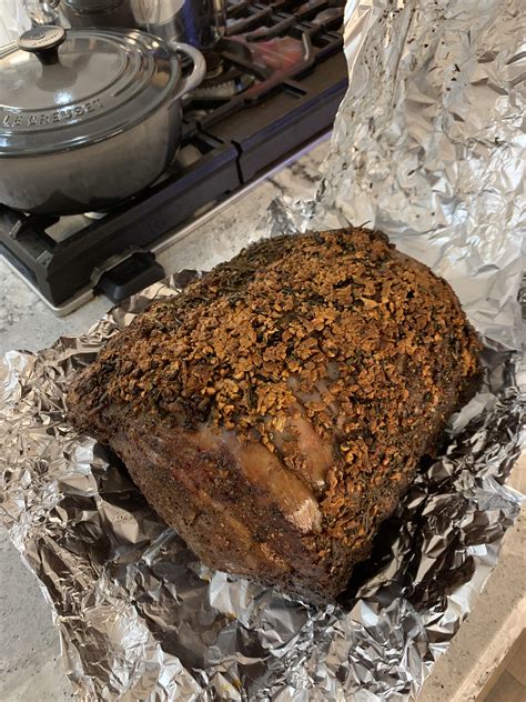 Check the temperature 30 minutes early. Prime Rib At 250 Degrees - Traeger Prime Rib Roast | Or Whatever You Do - Then the oven is ...