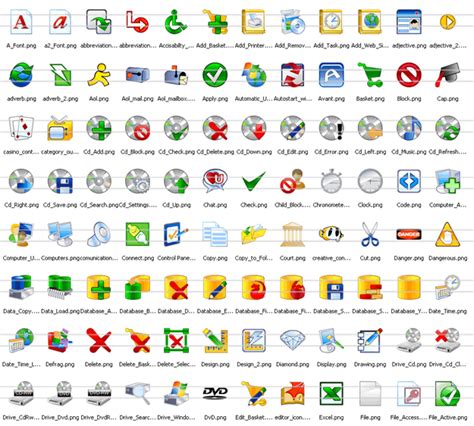 Windows Icon Library 32079 Free Icons Library
