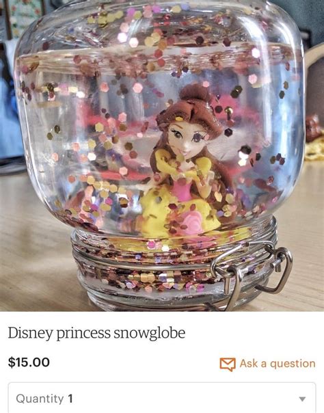 Was Looking Up Disney Snow Globes On Etsy And Ran Into This Rfunny