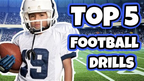Top 5 Football Drills For Kids Youtube