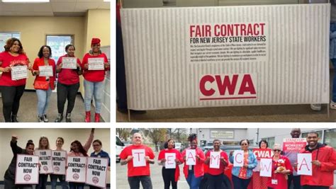 Thousands Of New Jersey State Workers Mobilize For A New Contract Cwa