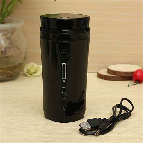No brand more drinkware from no brand. Rechargeable USB Heating Self Stirring Auto Mixing Tea ...
