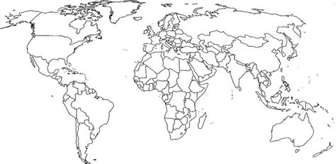 Disegno Cartinamondo Categoria Nazioni Da Colorare Mappa Del Mondo