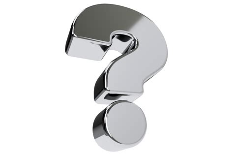 3d Question Marks Png