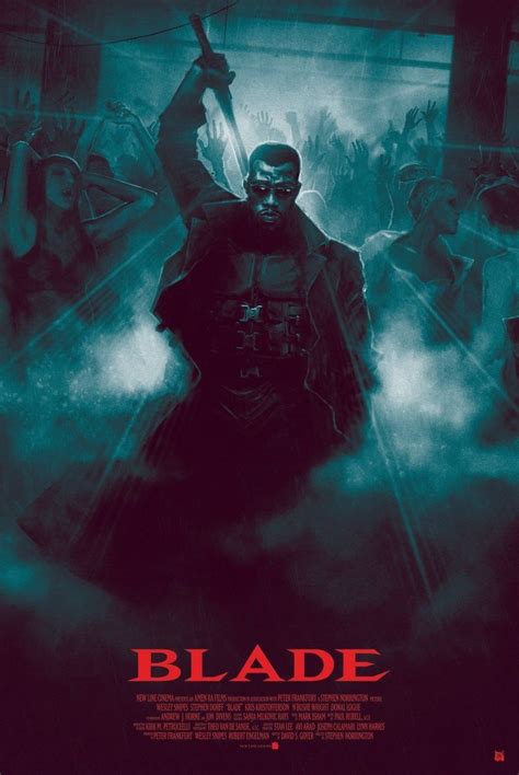 Blade By Max Fitzgerald Movie Posters Blade Marvel Marvel Comics Art