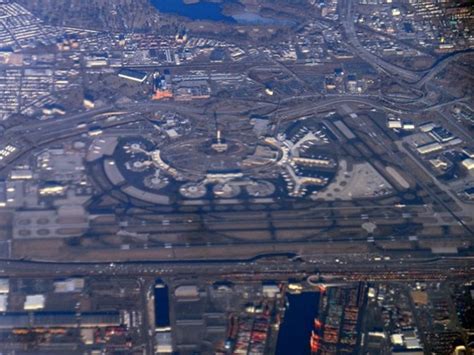 Newarks Liberty International Airport Aerial Photograph Aerial