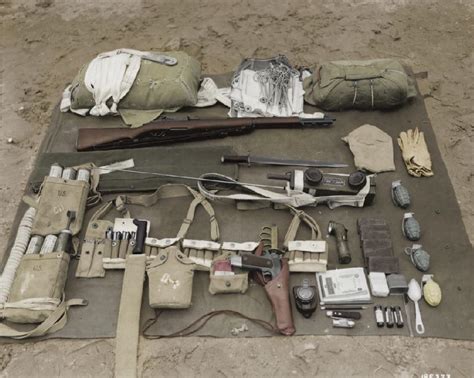 The Gear Of A Wwii Paratrooper In The 101st Airborne Dragonutopia
