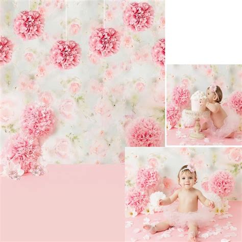 Find the perfect baby boys stock photos and editorial news pictures from getty images. Vinyl Pink Paper Flowers Baby Girl Photography Backdrop ...