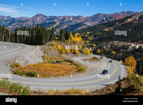Autumn Color Along The Million Dollar Highway Us 550 Portion Of The