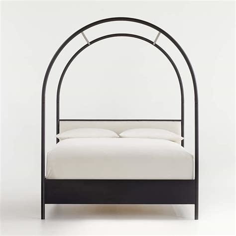 Find great deals on ebay for upholstered headboard bed. Canyon Queen Arched Canopy Bed with Upholstered Headboard ...