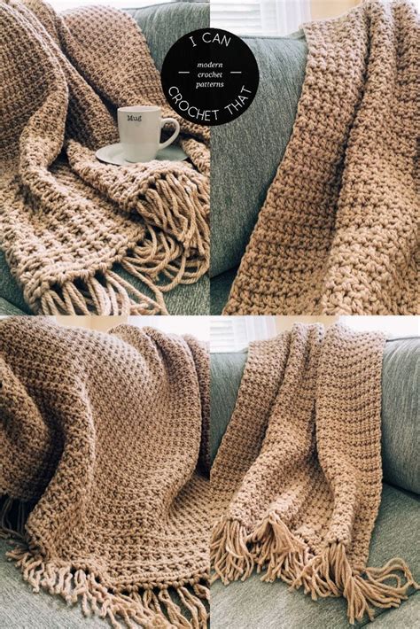 An Easy Chunky Crochet Blanket Pattern The Cora Blanket Artofit