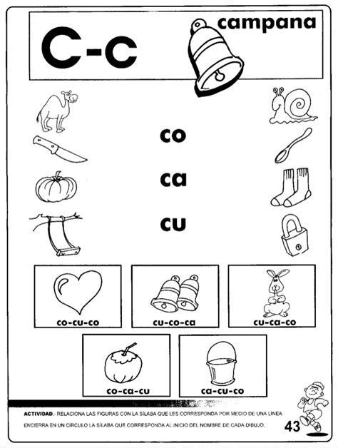 The Letter C Worksheet With Pictures And Words