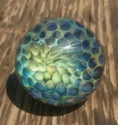 Borosilicate Marble By Brian Bethea Handmade Glass Art Glass Sculpture Glass Art Glass